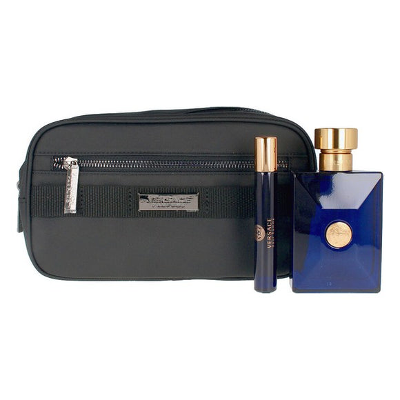 Set de Perfume Hombre Dylan Blue Versace EDT (3 pcs)