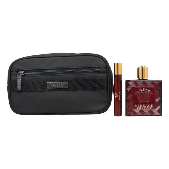 Set de Perfume Hombre Eros Flame Versace EDP (3 pcs) (3 pcs)