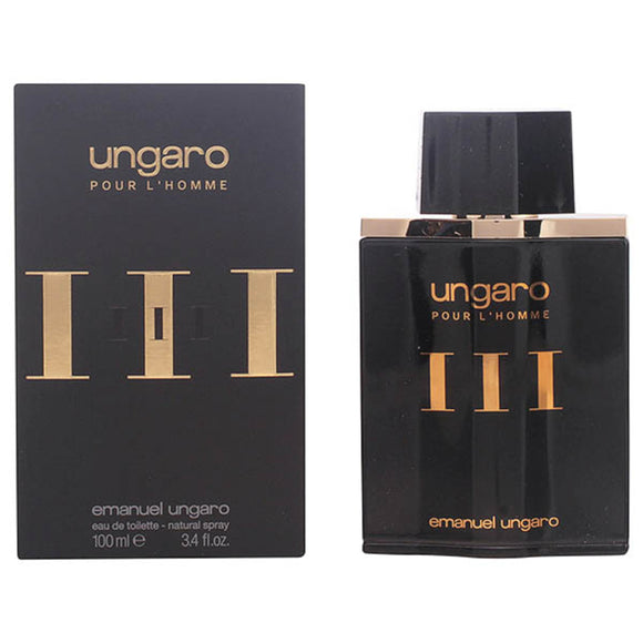 Perfume Hombre Ungaro Pour L'homme III Emanuel Ungaro EDT (100 ml)