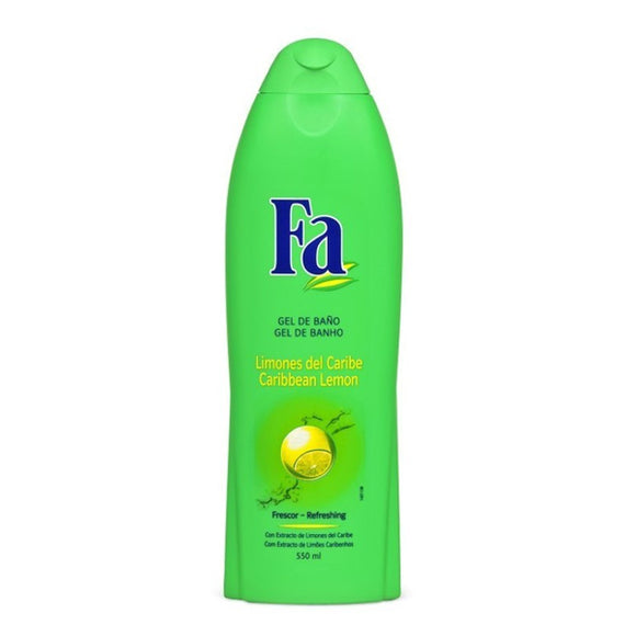 Gel de Ducha Limones Del Caribe Fa (550 ml)