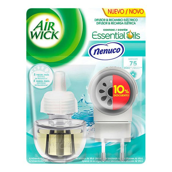 Ambientador Eléctrico Nenuco Air Wick (19 ml)