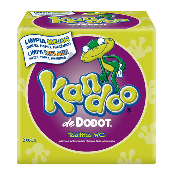 Toallitas Húmedas Higiene Íntima Kandoo Dodot (120 pcs)
