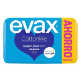 Compresas Super con Alas Plus Evax