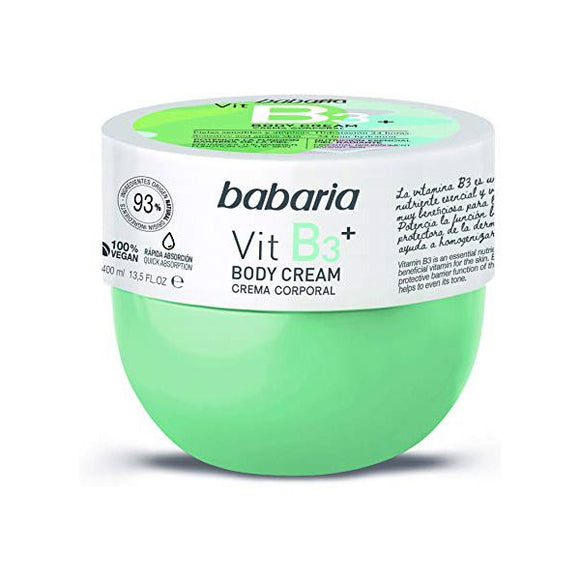 Body Babaria Vitamin B3 Vegano (400 ml)