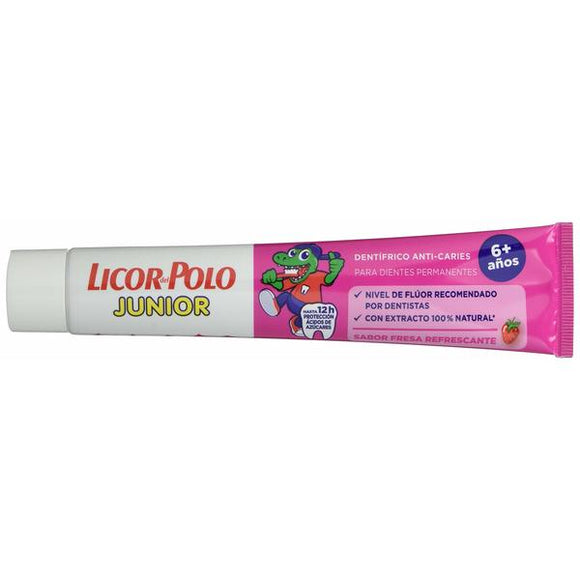 Pasta de Dientes Licor Del Polo Junior Fresa (75 ml) (Reacondicionado A+)
