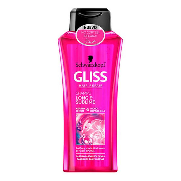 Champú Reparador Gliss Long & Sublime Schwarzkopf (400 ml)