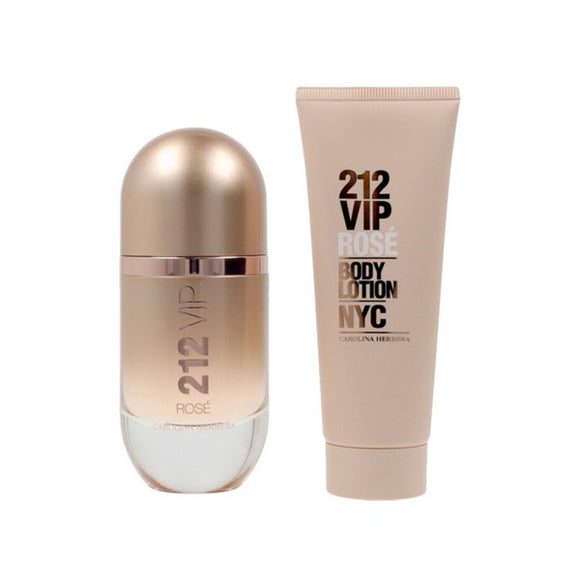 Set de Perfume Mujer 212 VIP Rosé Carolina Herrera (2 pcs)