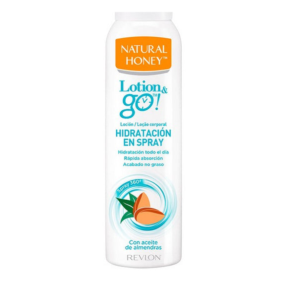 Leche Corporal Nutritiva Lotion & Go! Natural Honey (200 ml)
