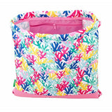 Bolsa Mochila con Cuerdas Benetton Coralli Rosa