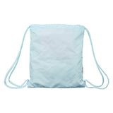 Bolsa Mochila con Cuerdas Moos Flamingo Turquesa