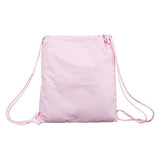 Bolsa Mochila con Cuerdas Moos Flamingo Rosa