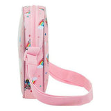Bandolera Safta Minnie Mouse Arcoíris (16 x 18 x 4 cm)