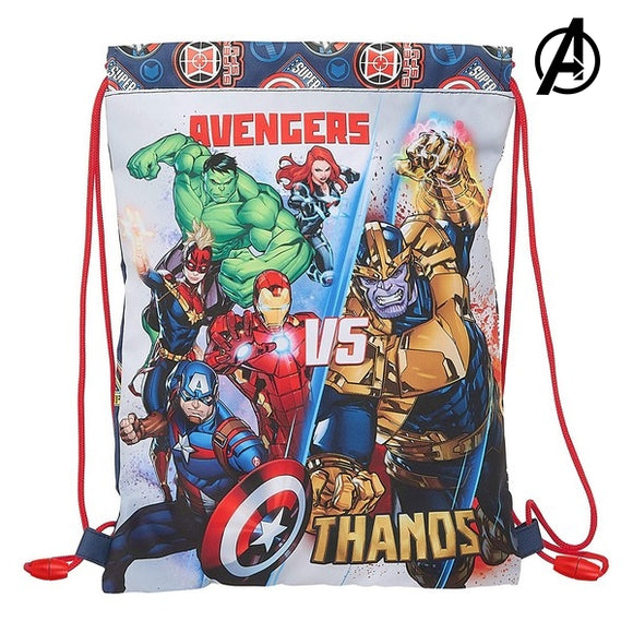 Bolsa Mochila con Cuerdas The Avengers Heroes Vs. Thanos Azul marino