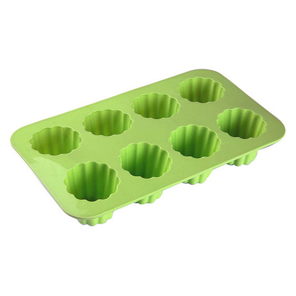 Moldes de Silicona para Cupcakes Cannelés Silicona (17 x 5 x 29 cm) (8 uds)