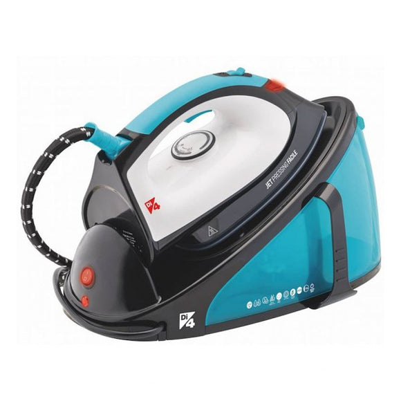 Centro de Planchado DI4 Jet Pressing 1,6 L 120 g/min 2200W Azul Negro