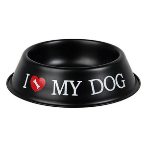 Comedero para Mascotas I Love My Dog 116052 (Ø 21 cm)