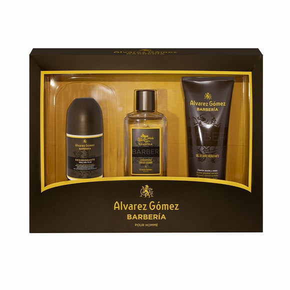 Set de Perfume Unisex Alvarez Gomez Barbería (3 pcs)
