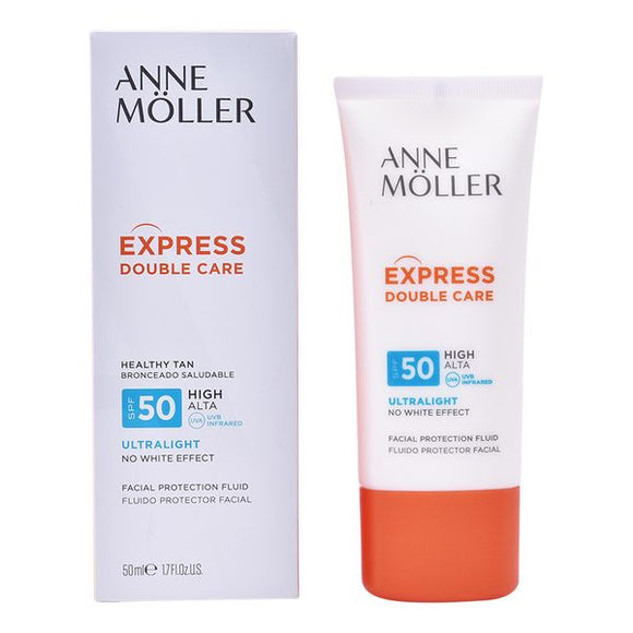 Protector Solar Fluido Express Double Care Anne Möller Spf 50 (50 ml)