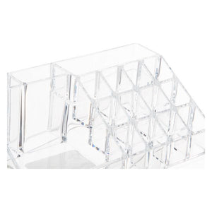 Organizador de Maquillaje DKD Home Decor Acrílico (22 x 12 x 8 cm)