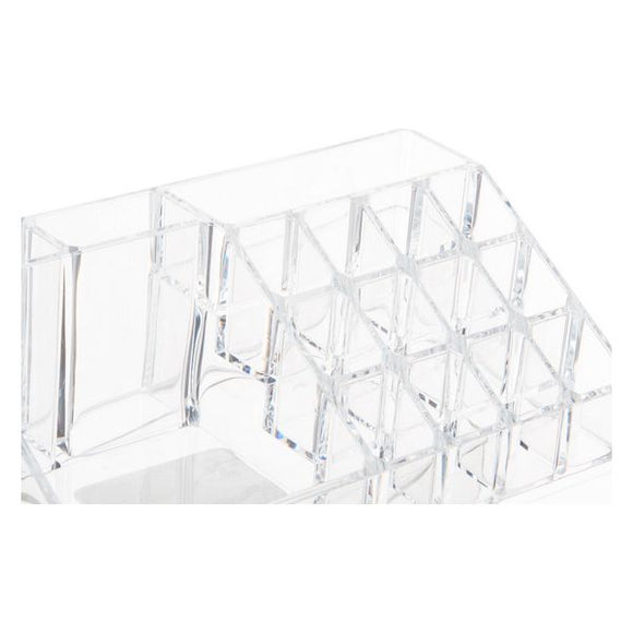 Organizador de Maquillaje DKD Home Decor Acrílico (22 x 12 x 8 cm)
