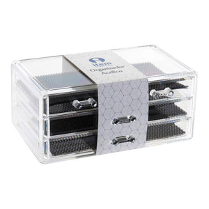 Organizador DKD Home Decor Transparente Acrílico (24 x 15 x 11 cm)