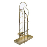 Joyero de Pie DKD Home Decor Metal Espejo Chic (11 x 11 x  cm) (46 x 10 x 51 cm)