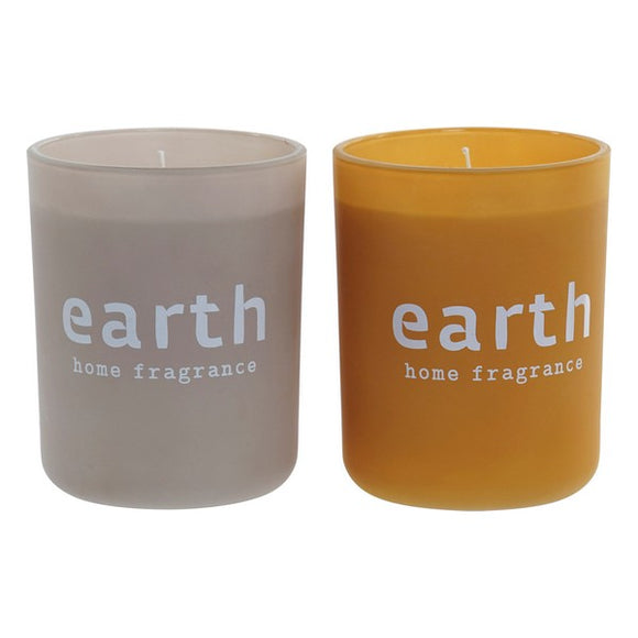 Vela Perfumada Dekodonia Earth Vainilla (2 pcs) (9,8 x 9,8 x 12,5 cm)