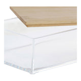 Caja-Joyero DKD Home Decor Acrílico Bambú (25.5 x 9.5 x 6.5 cm)