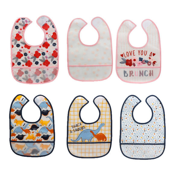 Set de Baberos DKD Home Decor PEVA (2 pcs)