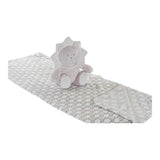 Set de Regalo para Bebé DKD Home Decor Azul Beige Rosa (3 pcs)