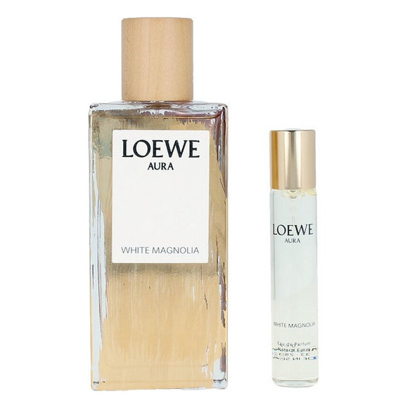 Set de Perfume Mujer Aura White Magnolia Loewe EDP (2 pcs)