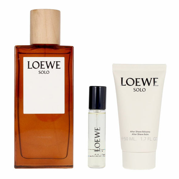 Set de Perfume Hombre Loewe Solo EDT (3 pcs)