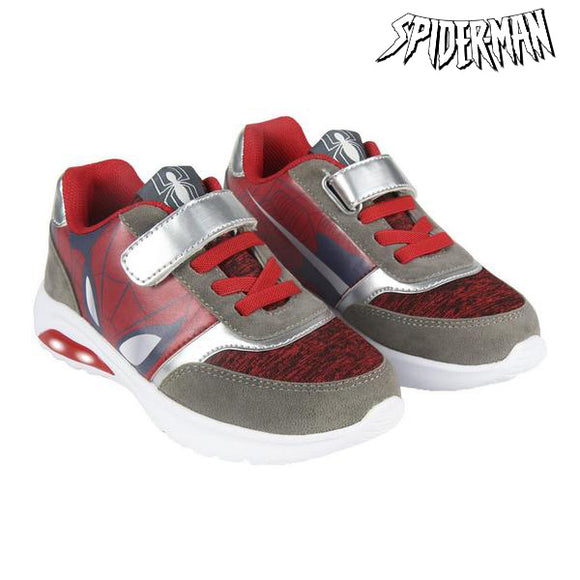 Zapatillas Deportivas con LED Spiderman 73600 Rojo