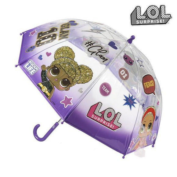 Paraguas Burbuja LOL Surprise! Lila (ø 45 cm)