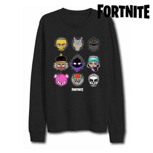 Sudadera sin Capucha Niño Fortnite 75069 Negro