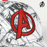 Gorra Infantil The Avengers 75320 Blanco (53 Cm)