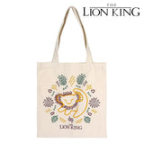 Bolsa Multiusos The Lion King 72894 Blanco Algodón