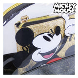 Neceser Mickey Mouse Dorado Negro (2 Pcs)