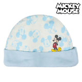 Set de Regalo para Bebé Mickey Mouse 75544 Azul claro Blanco (5 Pcs)