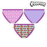 Pack de Braguitas para Niña Poopsie Rosa (3 pcs)