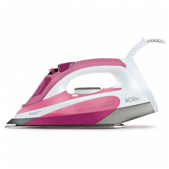 Plancha de Vapor Solac PV2006 2400W Rosa