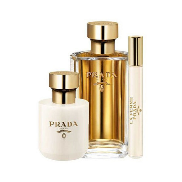 Set de Perfume Mujer La Femme Prada (3 pcs)