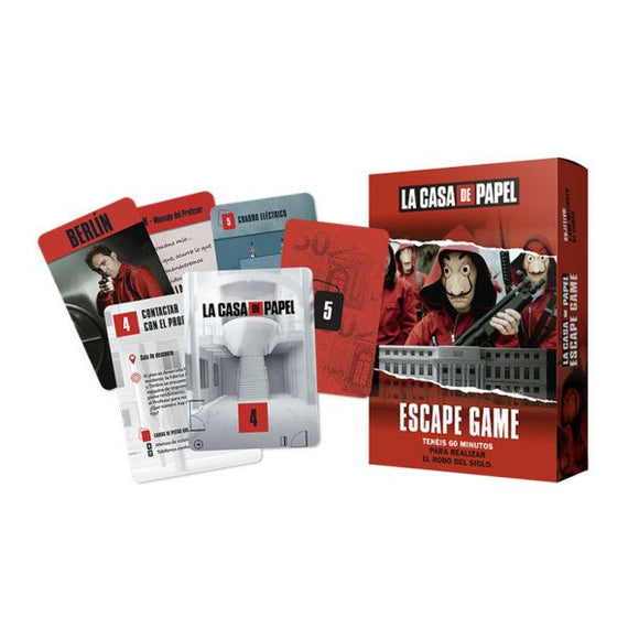 Juego de Mesa La Casa de Papel: Escape Game (ES)