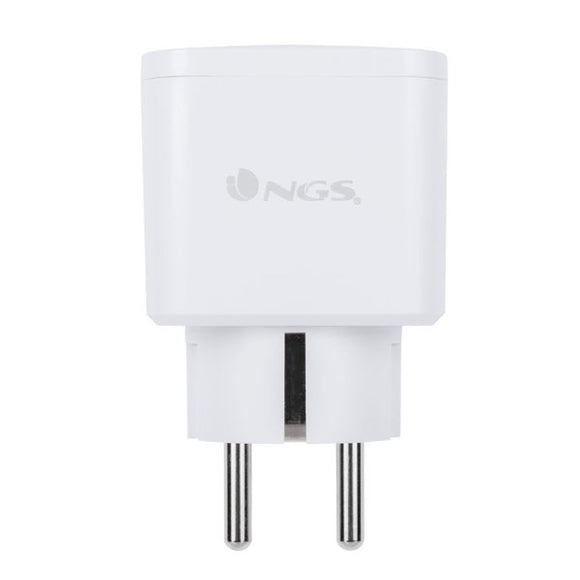 Enchufe Inteligente NGS Loop Track Duo 16W Blanco (2 pcs)