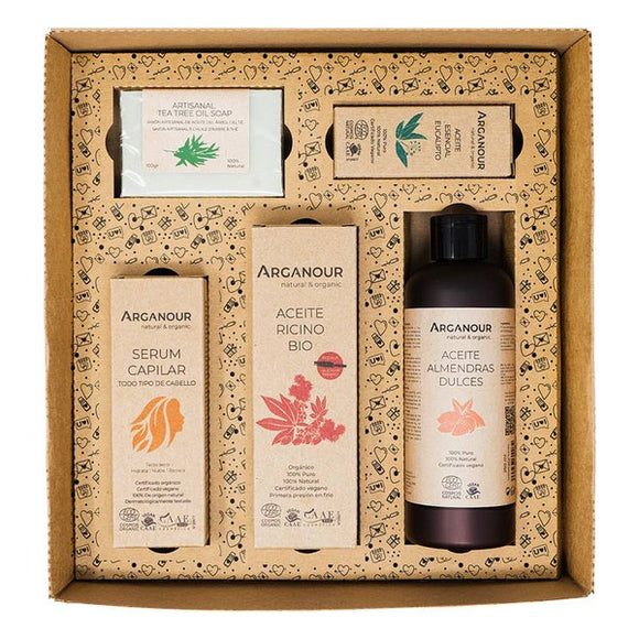 Set de Cosmética Unisex Valentine's Box of Love Arganour (5 pcs)