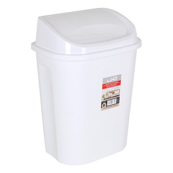Cubo para la Basura Lixo Blanco