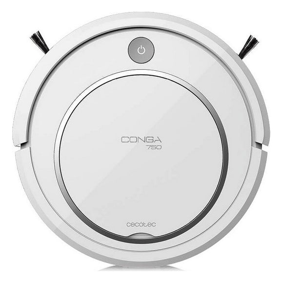 Robot Aspirador Cecotec Conga 750 300 ml 70 dB Blanco
