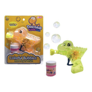 Pistola para Pompas de Jabón Dinosaur