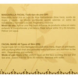Mascarilla Facial Argan-Aloe 100 ml (Reacondicionado A+)