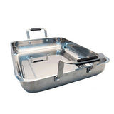 Molde para Horno Masterpro Acero Inoxidable Plateado (35,4 x 25,6 x 5,6 cm)